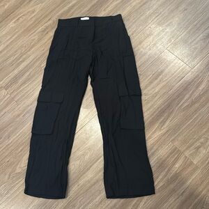 H&M Black Cargo Pant